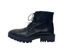Load image into Gallery viewer, BALENCIAGA バレンシアガ Outdoor Rim Combat Boots ブーツ ブラック カーフスキン 579684 サイズ45 美品 中古 4b006264