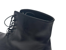 Load image into Gallery viewer, BALENCIAGA バレンシアガ Outdoor Rim Combat Boots ブーツ ブラック カーフスキン 579684 サイズ45 美品 中古 4b006264