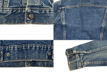 画像をギャラリービューアに読み込む, LEVI&#39;S リーバイス 60年代製 デニムジャケット kids キッズ ビッグE 70805-0217 ブルー サイズ8 美品 中古 4b006272