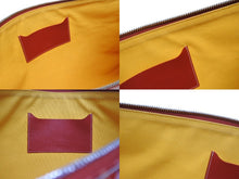 画像をギャラリービューアに読み込む, 極美品 GOYARD ゴヤール セナGM クラッチバッグ レッド ゴヤールディンキャンバス シルバー金具 SENAT2GMLTY07CL07P 中古 4b006296