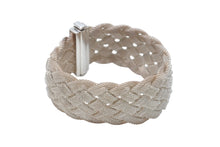 画像をギャラリービューアに読み込む, TIFFANY&amp;Co. ティファニー ブレスレット サマセット メッシュ シルバー925 重量約46.1g シルバー 美品 中古 4b006299