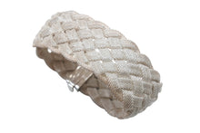 画像をギャラリービューアに読み込む, TIFFANY&amp;Co. ティファニー ブレスレット サマセット メッシュ シルバー925 重量約46.1g シルバー 美品 中古 4b006299