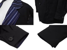 画像をギャラリービューアに読み込む, 極美品 Maison Margiela メゾンマルジェラ リバーシブルジャケット 21S S50BN0471 ポリエステル 毛 ブラック サイズ48 中古 4b006320