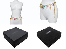 画像をギャラリービューアに読み込む, 極美品 DOLCE&amp;GABBANA ドルチェアンドガッバーナ ネックレス WPJ1S2W00011 重量約211.3g フルーツ ブラス ラインストーン 中古 4b006325