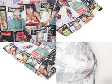 画像をギャラリービューアに読み込む, 極美品 Supreme シュプリーム Magazine S/S shirt 半袖シャツ マルチカラー ムック本 総柄 サイズM 2023SS0601005 中古 4b006346