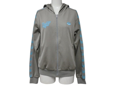 Lucien Pellat-Finet ルシアンペラフィネ×arena パーカー デサント製 ARJ21F グレー ポリエステル S 中古 4b006352