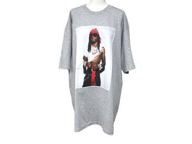 新品未使用 Supreme シュプリーム Playboi Carti プレイボイ カルティ PHOTO TEE 半袖Ｔシャツ グレー サイズL FW25T50 中古 4b006364