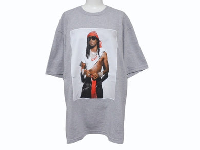 新品未使用 Supreme シュプリーム Playboi Carti プレイボイ カルティ PHOTO TEE 半袖Ｔシャツ グレー サイズM FW25T50 中古 4b006365
