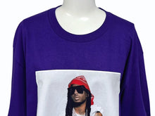 画像をギャラリービューアに読み込む, 新品未使用 Supreme シュプリーム Playboi Carti プレイボイ カルティ PHOTO TEE 半袖Ｔシャツ パープル サイズL FW25T50 中古 4b006367
