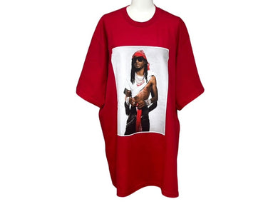 新品未使用 Supreme シュプリーム Playboi Carti プレイボイ カルティ PHOTO TEE 半袖Ｔシャツ レッド サイズL FW25T50 中古 4b006370