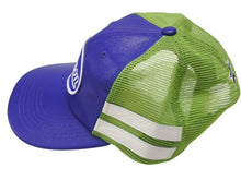 画像をギャラリービューアに読み込む, 新品未使用 Supreme シュプリーム × Vanson ヴァンソン レザーキャップ ブルー グリーン ONE SIZE 58cm H79FW25 中古 4b006372