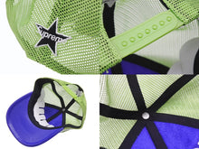 画像をギャラリービューアに読み込む, 新品未使用 Supreme シュプリーム × Vanson ヴァンソン レザーキャップ ブルー グリーン ONE SIZE 58cm H79FW25 中古 4b006372