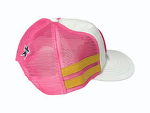 画像をギャラリービューアに読み込む, 新品未使用 Supreme シュプリーム × Vanson ヴァンソン レザーキャップ ピンク ホワイト ONE SIZE 58cm H79FW25 中古 4b006373