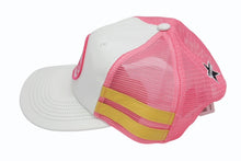 画像をギャラリービューアに読み込む, 新品未使用 Supreme シュプリーム × Vanson ヴァンソン レザーキャップ ピンク ホワイト ONE SIZE 58cm H79FW25 中古 4b006374