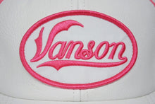 画像をギャラリービューアに読み込む, 新品未使用 Supreme シュプリーム × Vanson ヴァンソン レザーキャップ ピンク ホワイト ONE SIZE 58cm H79FW25 中古 4b006374