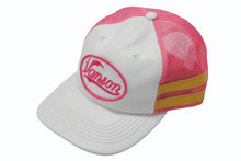 画像をギャラリービューアに読み込む, 新品未使用 Supreme シュプリーム × Vanson ヴァンソン レザーキャップ ピンク ホワイト ONE SIZE 58cm H79FW25 中古 4b006375