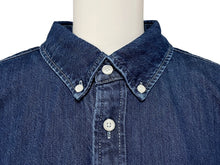 画像をギャラリービューアに読み込む, 新品未使用 Supreme シュプリーム Small Box Shirt 長袖デニムシャツ インディゴブルー サイズM FW25S2 中古 4b006383