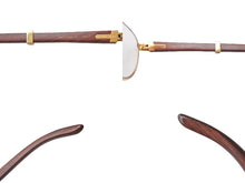 画像をギャラリービューアに読み込む, 極美品 CARTIER カルティエ Giverny ジヴェルニー 眼鏡 135b サイズ52◻︎16 ウッドテンプル ゴールド シルバー 度入り 中古 4b006523