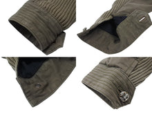 画像をギャラリービューアに読み込む, 極美品 CHROME HEARTS クロムハーツ チェリーボム クロスボタン ジャケット ダブルジップ カーキ シルバー金具 サイズM 中古 4b006557