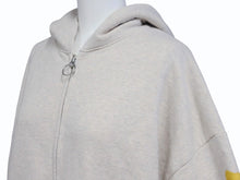 画像をギャラリービューアに読み込む, 新品未使用 KAPITAL キャピタル ZIP UP GYM HOODIE ジップアップ ジム パーカー オフホワイト クッキー コットン K2502LC011 サイズ4 中古 4b006597