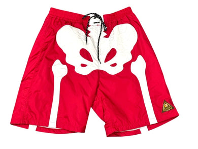 新品未使用 KAPITAL キャピタル Nylon Bone Swimsuit ナイロン ボーンスイムスーツ 水着 K2503SP520 サイズXL レッド 中古 4b006599