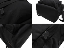 画像をギャラリービューアに読み込む, PRADA プラダ リュック バックパック 2VZ066 トライアングルロゴ ナイロン ブラック シルバー金具 美品 中古 4b006621