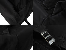 画像をギャラリービューアに読み込む, PRADA プラダ リュック バックパック 2VZ066 トライアングルロゴ ナイロン ブラック シルバー金具 美品 中古 4b006621