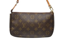 画像をギャラリービューアに読み込む, 極美品 LOUIS VUITTON ルイヴィトン 村上隆 モノグラム チェリー ポシェット アクセソワール アクセポ ブラウン ロゴ M95008 中古 4b006640