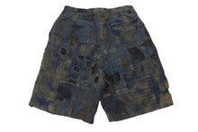 画像をギャラリービューアに読み込む, 新品未使用 KAPITAL キャピタル BORO IVY ボロ アイビー ショートパンツ ショーツ K2505SP222 サイズL 刺し子 襤褸 ネイビー 中古 4b006650