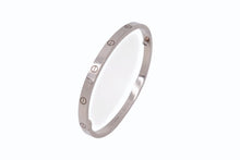 画像をギャラリービューアに読み込む, CARTIER カルティエ Love ラブブレス ブレスレット スモール シルバー ホワイトゴールド ジュエリー B6079217 18g 新型 15号 美品 中古 4b006666