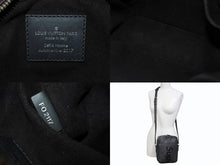 画像をギャラリービューアに読み込む, LOUIS VUITTON × SUPREME ルイヴィトン シュプリーム 17AW ダヌーブ PM ショルダーバッグ M53417 エピ ブラック 美品 中古 4b006689