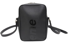 画像をギャラリービューアに読み込む, LOUIS VUITTON × SUPREME ルイヴィトン シュプリーム 17AW ダヌーブ PM ショルダーバッグ M53417 エピ ブラック 美品 中古 4b006689