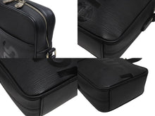 画像をギャラリービューアに読み込む, LOUIS VUITTON × SUPREME ルイヴィトン シュプリーム 17AW ダヌーブ PM ショルダーバッグ M53417 エピ ブラック 美品 中古 4b006689