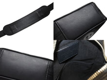 画像をギャラリービューアに読み込む, LOUIS VUITTON × SUPREME ルイヴィトン シュプリーム 17AW ダヌーブ PM ショルダーバッグ M53417 エピ ブラック 美品 中古 4b006689