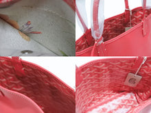 画像をギャラリービューアに読み込む, 新品未使用 GOYARD ゴヤール アンジュ ミニポーチ ハンドバッグ ANJEFLMINCG43TY43P ピンク 2025年限定 シルバー金具 中古 4b006690