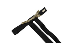 画像をギャラリービューアに読み込む, 新品未使用 CHANEL シャネル ヘアアクセサリー バレッタ ココマーク 25P刻印 AAA839 サテン シルク ブラック 中古 4b006711