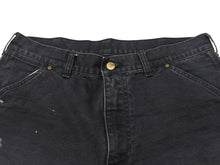 画像をギャラリービューアに読み込む, 極美品 Saint Michael セントマイケル ダブルニー デニムショーツ ダメージ加工 SM-HR8-0000-071 ブラック コットン サイズM 中古 4b006718
