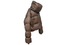 画像をギャラリービューアに読み込む, 極美品 RICK OWENS リックオウエンス Funnel Neck Padded Jacket ファンネルネック ダウンジャケット YZERR着用 ブラウン サイズ48 中古 4b005879