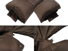 画像をギャラリービューアに読み込む, 極美品 RICK OWENS リックオウエンス Funnel Neck Padded Jacket ファンネルネック ダウンジャケット YZERR着用 ブラウン サイズ48 中古 4b005879