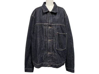 極美品 Levi's リーバイス デニム ジャケット ユーロリーバイス 大戦モデル 1st 70501 04 インディゴネイビー サイズXL 中古 4b006730