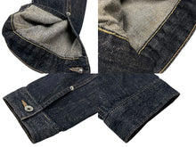 画像をギャラリービューアに読み込む, 極美品 Levi&#39;s リーバイス デニム ジャケット ユーロリーバイス 大戦モデル 1st 70501 04 インディゴネイビー サイズXL 中古 4b006730