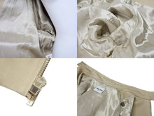 画像をギャラリービューアに読み込む, 極美品 MIUMIU ミュウミュウ 23AW Cord Chino Blouson Jacket チノ ブルゾンジャケット ML943 サイズ38 ベージュ 中古 4b006892