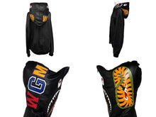 画像をギャラリービューアに読み込む, A BATHING APE アベイシングエイプ シャークフルジップジャケット 1I80-140-013 ブラック シープスキン サイズL 美品 中古 4b006897