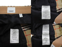 画像をギャラリービューアに読み込む, 極美品 BURBERRY バーバリー ミニスカート ヴィンテージチェック フリンジ 8063228 コットン ヴァージンウール ポリミアド サイズ38 中古 4b006902