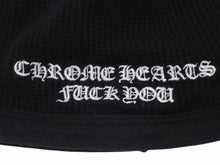 画像をギャラリービューアに読み込む, CHROME HEARTS クロムハーツ THERMAL FUCK YOU BEANIE サーマルビーニー ブラック 3825B230032 中古 美品 中古 4b006909