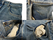 画像をギャラリービューアに読み込む, PRADA プラダ デニムパンツ ジーンズ GFP497 サイズ26 トライアングルロゴ インディゴブルー コットン 美品 中古 4b006936