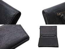 Load image into Gallery viewer, 極美品 BALENCIAGA バレンシアガ クラシック ザ シティ カードケース ブラック レザー 名刺入れ コインケース 財布 ウォレット 310703 中古 4b006937