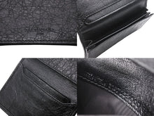 Load image into Gallery viewer, 極美品 BALENCIAGA バレンシアガ クラシック ザ シティ カードケース ブラック レザー 名刺入れ コインケース 財布 ウォレット 310703 中古 4b006937