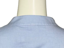 画像をギャラリービューアに読み込む, Christian Dior クリスチャンディオール 長袖ワンピース 7H21509L1356 サイズ34 ブルー コットン 美品 中古 4b006453