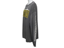 画像をギャラリービューアに読み込む, SAINT MICHAEL セントマイケル × 河村康輔 長袖 Tシャツ SM-A22-0000-083 サイズL チャコール プリント 中古 4b006956